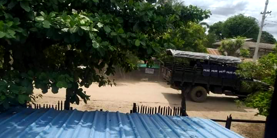ဒီပဲယင်းတွင် စစ်ကောင်စီယာဉ်တန်း မိုင်းဆွဲတိုက်ခိုက်ခံရသဖြင့် ၄ ဦး ပြင်းထန်ဒဏ်ရာရ