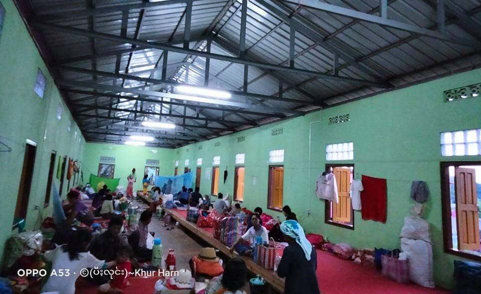 ကျေးသီးတွင် ရှမ်းလက်နက်ကိုင်၂ ဖွဲ့တိုက်ပွဲဖြစ်၊ ရွာသား ၇၀၀ ခန့်ထွက်ပြေး