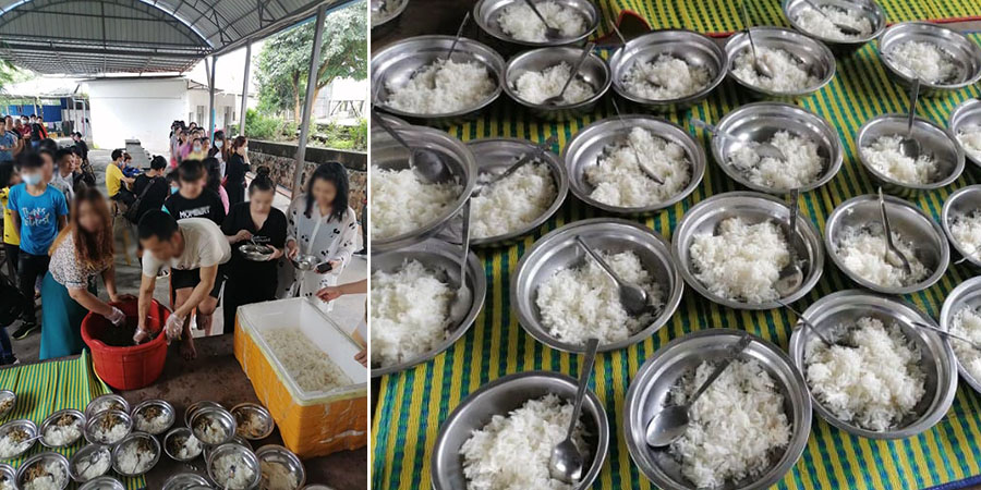 တရုတ်တွင် ထောင်ဒဏ်ကျခံပြီး ပြန်လွှဲပြောင်းသူများ ကွာရန်တင်းစင်တာ၌ အစားအသောက် ခက်ခဲနေ