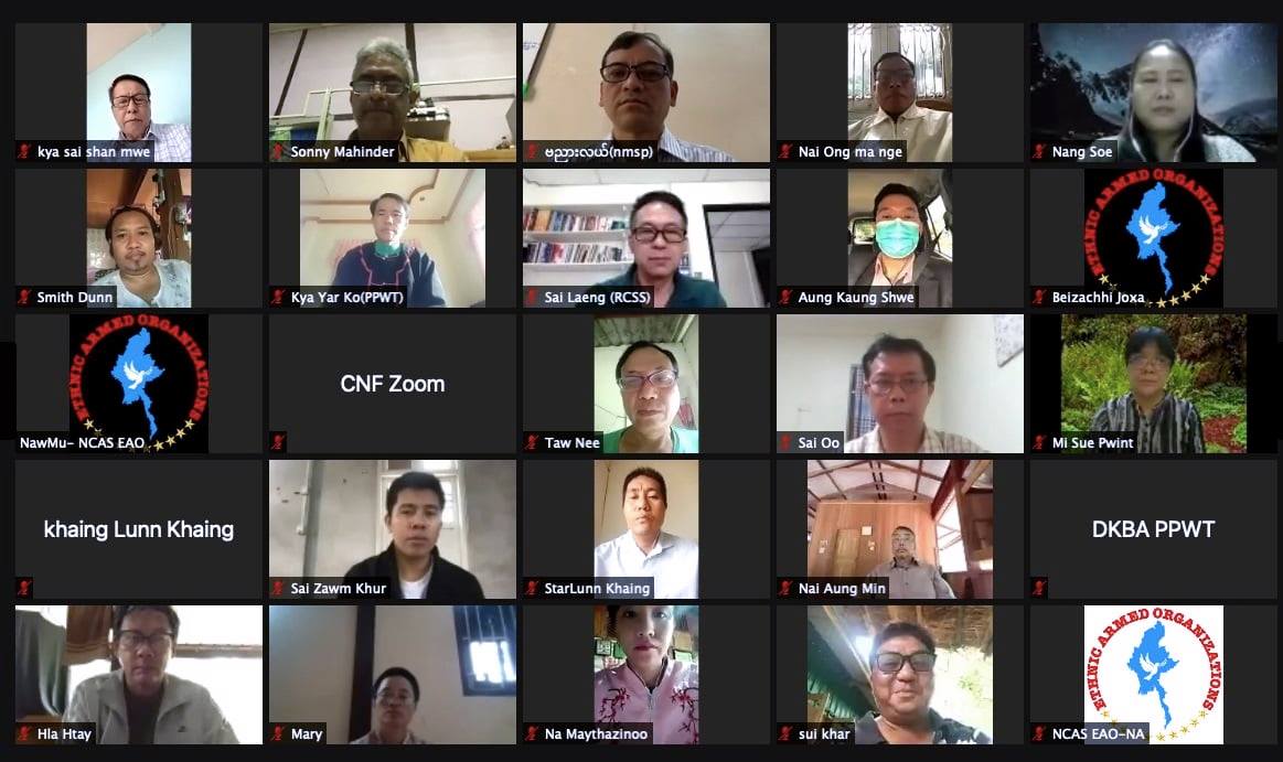 နိုင်ငံတဝန်းအကျပ်အတည်းများကို ငြိမ်းချမ်းစွာ ညှိနှိုင်းဖြေရှင်းရန် အပစ်ရပ်အဖွဲ့များ တိုက်တွန်း