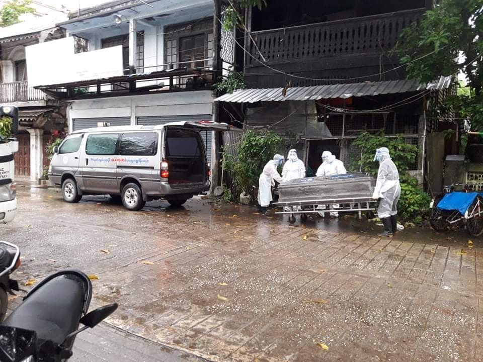 ပုသိမ်မြို့တွင် တနေ့တည်း ကိုဗစ်-၁၉ ကြောင့် ၁၃ ဦး သေဆုံး