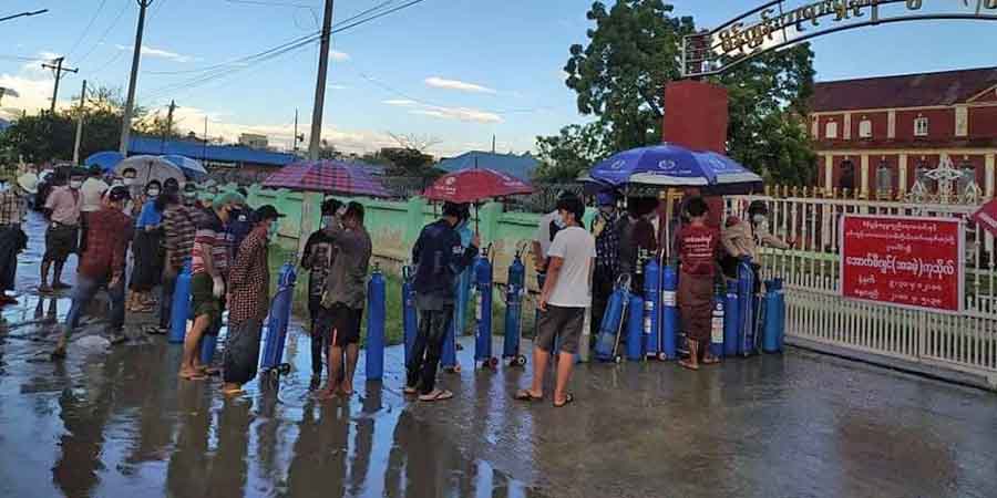 အမှန်တကယ် လိုအပ်သူများ ရရှိရန် မန္တလေး အောက်ဆီဂျင်အခမဲ့စင်တာ စည်းကမ်းချက်ထုတ်