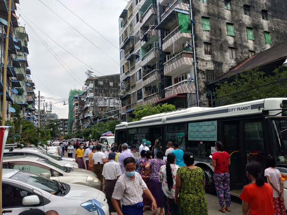 ရန်ကုန်နှင့် ပဲခူး ၁၈ မြို့နယ်ကို Stay at Home ထပ်မံကြေညာ
