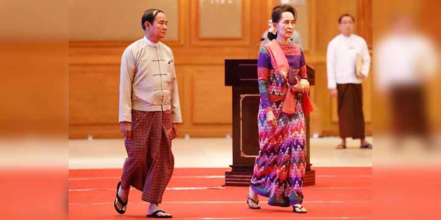 ကိုဗစ်ကူးစက်မှုဆိုးလာသည့်အပေါ် ပြည်သူများအတွက် သမ္မတနှင့်အတိုင်ပင်ခံ စိတ်ပူနေဟု ရှေ့နေပြော