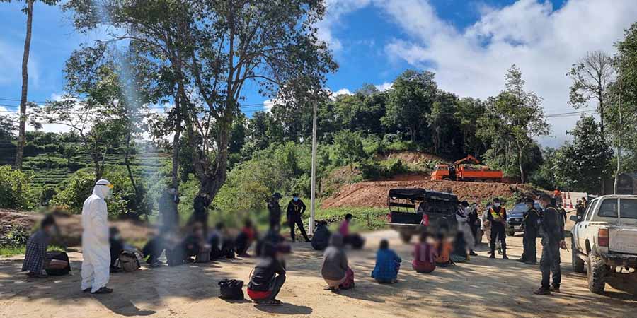 ထိုင်းနိုင်ငံကို တရားမဝင် ဝင်ရောက်လာသည့် မြန်မာရွှေ့ပြောင်းသား ၂၆ ဦး အဖမ်းခံရ