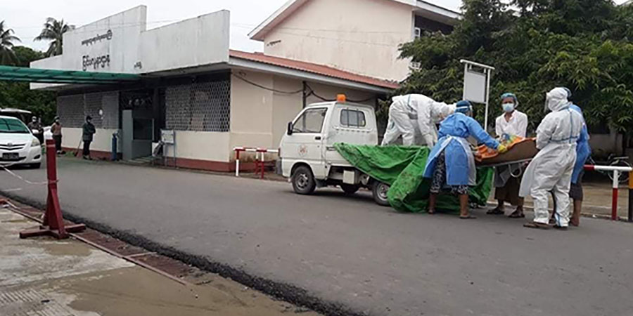 ပုသိမ်တွင် ကိုဗစ်လူနာ ၄၉ ဦးထပ်မံသေဆုံး၊ သေဆုံးသူ ၃၀၀ ခန့်ရှိလာ
