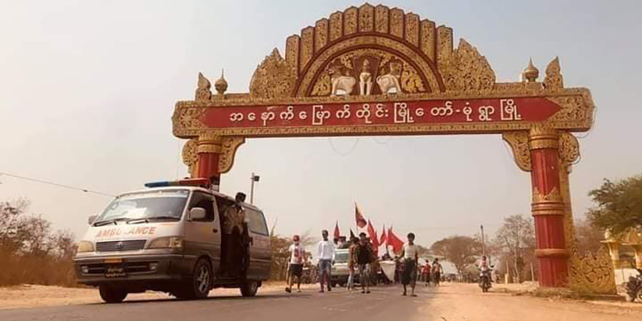 မုံရွာတွင် စစ်ကောင်စီတပ်က ဆိုင်ကယ်အစီး ၆၀ ကျော် မတရားသိမ်းယူ