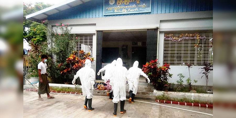 ရေဦးမြို့တွင် နေအိမ်၌ကုသနေသည့် ကိုဗစ်လူနာ ၄ ဦး အောက်ဆီဂျင်ပြတ်ပြီး သေဆုံး