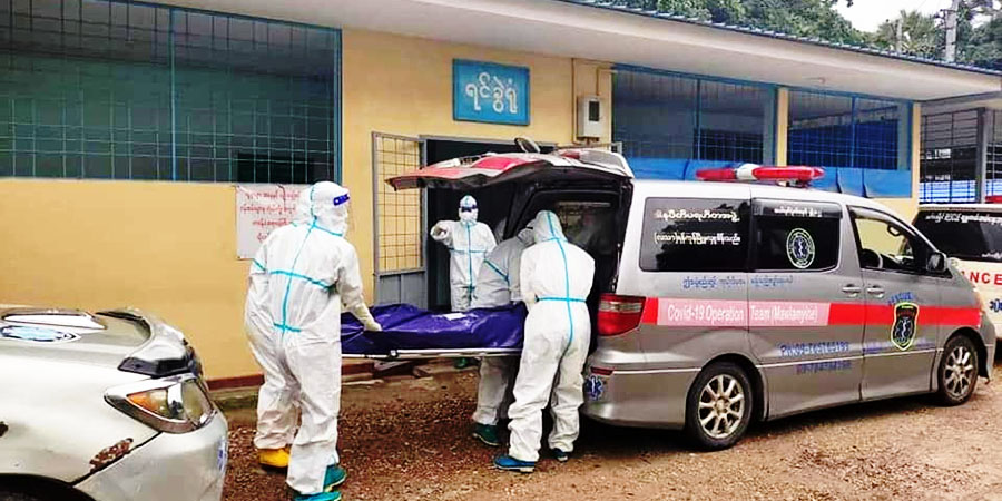 မော်လမြိုင်သုသာန်တွင် တစ်ပတ်အတွင်း ကိုဗစ်လူနာ ၂၀၀ နီးပါး မီးသင်္ဂြိုဟ်ပေးခဲ့ရ
