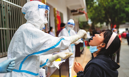 တရုတ်နိုင်ငံ ယူနန်ပြည်နယ်တွင် ကိုဗစ်-၁၉ ကူးစက်မှုနှုန်း ၃ ဆကျော်မြင့်တက်