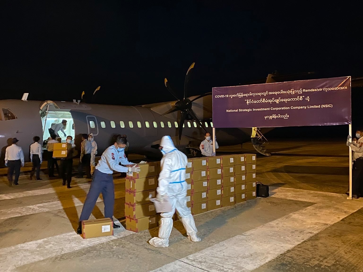 အိန္ဒိယနိုင်ငံမှ ကိုဗစ်ဆေး Remdesivir အလုံး ၃၀,၀၀၀ ရောက်ရှိ