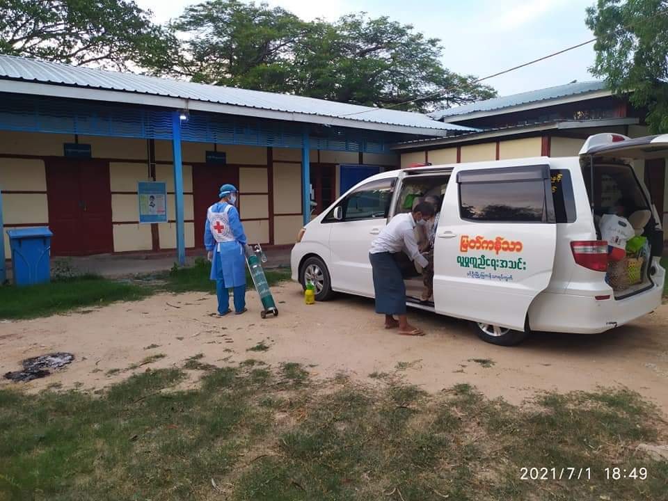 ခင်ဦးမြို့တွင် တရက်တည်း ကိုဗစ်-၁၉ အတည်ပြုလူနာ ၄၄ ဦးတွေ့ရှိ