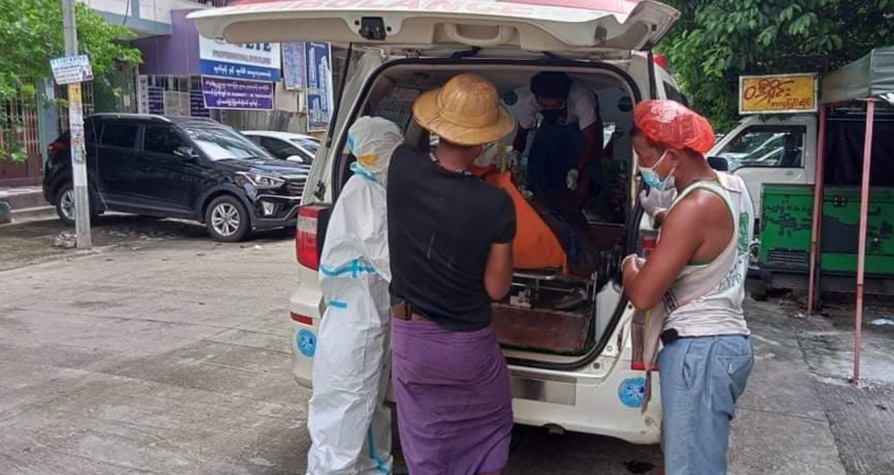 မြန်မာတွင် တရက်တည်း ကိုဗစ်ပိုးတွေ့လူနာ ၅၆၀၀ ကျော်၊ ၂၉၇ ဦးသေဆုံး