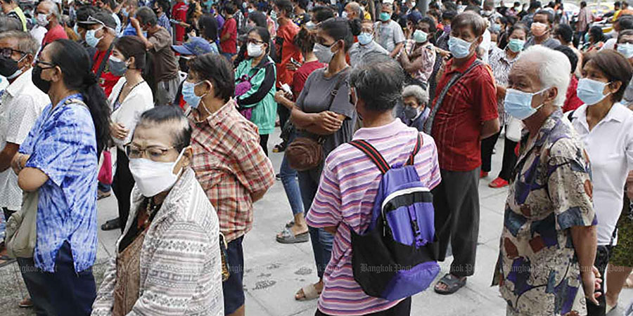 ထိုင်းတွင် တရက်တည်း ကိုဗစ်ပိုးတွေ့လူနာ ၁၅၀၀၀ ကျော် အမြင့်ဆုံးစံချိန်တင်၊ စုစုပေါင်း ၅ သိန်းနီးပါးရှိလာ