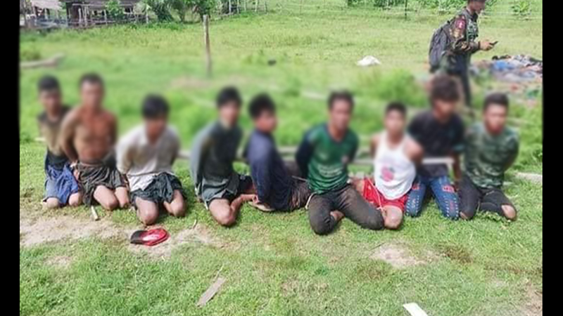 တောင်ဖြူတိုက်ပွဲတွင် မင်းကင်း PDF တပ်ဖွဲ့ဝင် ၅၇ ဦး ဖမ်းဆီးခံရ