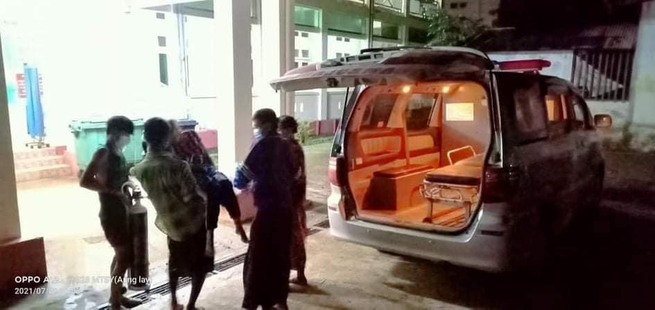 ရေးမြို့နယ် အစင်ကျေးရွာနေအိမ် ၁ အိမ်တွင် ဗုံးပေါက်ကွဲ