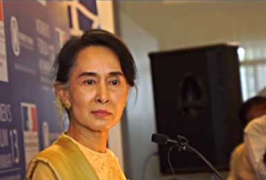 တုိင္းရင္းသားမ်ား တန္းတူအက်ဳိး႐ွိမည့္ ရင္းနွီးျမႈပ္နွံမႈ ျဖစ္ရန္လုိဟု ေဒၚစုေျပာ