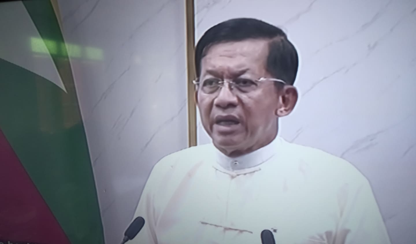 ကာကွယ်ဆေးမထိုးရန်လှုံ့ဆော်သည့်လုပ်ရပ် ဇီဝအကြမ်းဖက်မှုမြောက်ဟု အာဏာသိမ်းစစ်ခေါင်းဆောင်ပြော