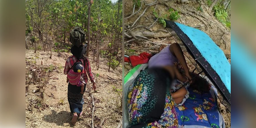 ကနီမြို့နယ်တွင် စစ်ဘေးရှောင်ကိုယ်ဝန်ဆောင်များ မီးဖွားရန် အခက်အခဲဖြစ်နေ
