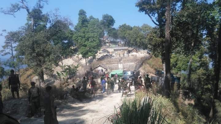 ဖာပွန်မြို့နယ်တွင် ၁ လအတွင်း စစ်ကောင်စီတပ်နှင့် ကေအန်ယူ တိုက်ပွဲ ၁၃၄ ကြိမ်ဖြစ်ပွား