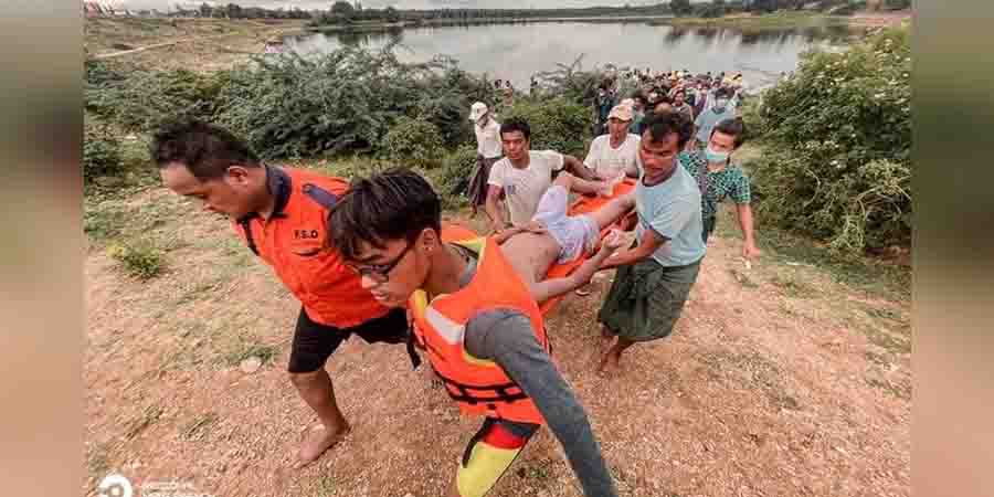 မုံရွာတွင် ဆည်အတွင်း ရေနစ်သေဆုံးခဲ့သည့် အမျိုးသား ၁ ဦး အလောင်းပြန်တွေ့