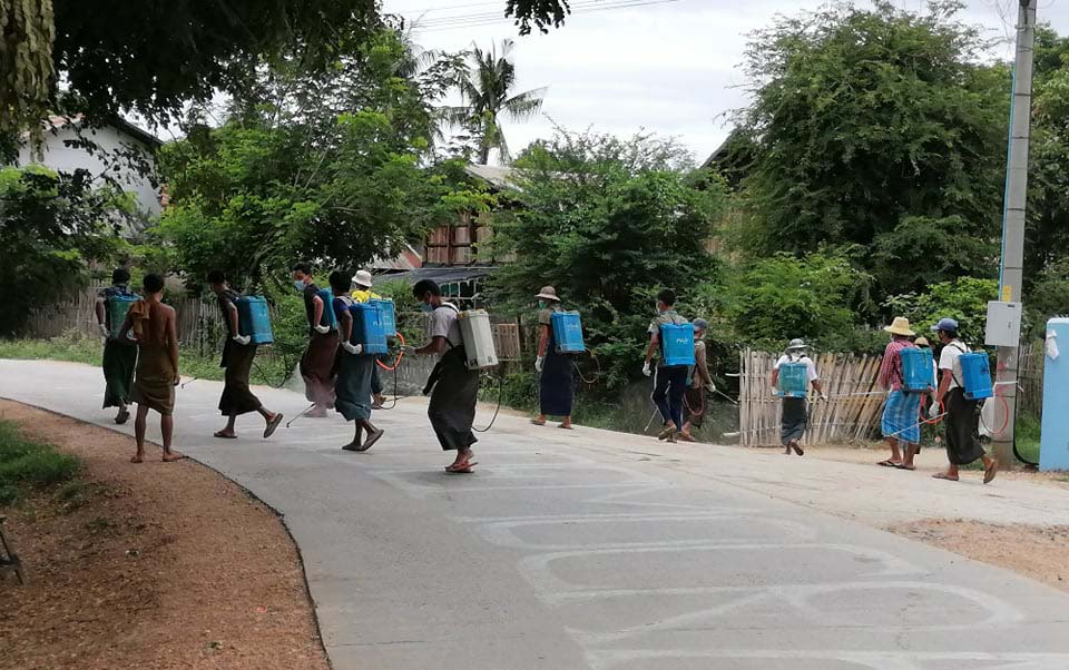 မုံရွာ အမြင့်လမ်းဘေးကျေးရွာအားလုံးတွင် ကိုဗစ်-၁၉ လက္ခဏာဖြင့် ဖျားနာနေကြ