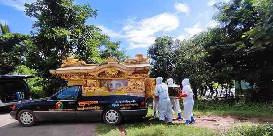 ရေဦးမြို့နယ်တွင် ကိုဗစ်သံသယဖြင့် သေဆုံးသူ ၁၅၀ ကျော် ရှိလာ