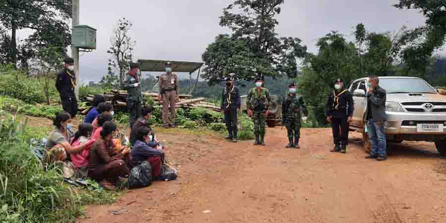 ထိုင်းနိုင်ငံထဲ တရားမဝင် ဝင်လာသည့် ရွှေ့ပြောင်းမြန်မာ ၈ ဦးဖမ်းမိ ၊ ၃ ဦး ကိုဗစ်ပိုးတွေ့