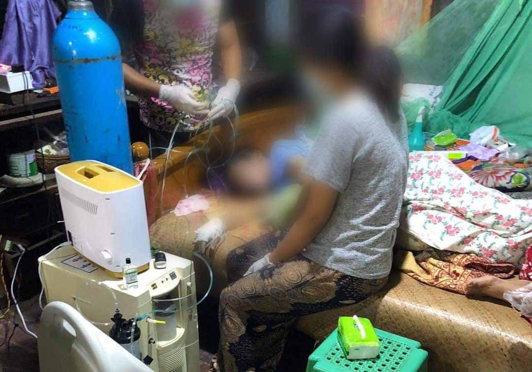 မန္တလေးမြို့တွင် အောက်ဆီဂျင်အရေးပေါ်လိုအပ်သူလူနာများအတွက် အကူအညီတောင်းခံနိုင်