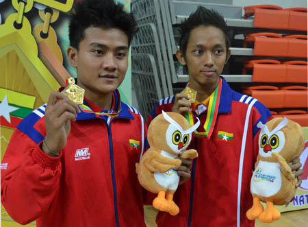 ျမန္မာက ေ႐ြွႊ ၁၈ ခုျဖင့္ ထိပ္ဆုံးက ဦးေဆာင္