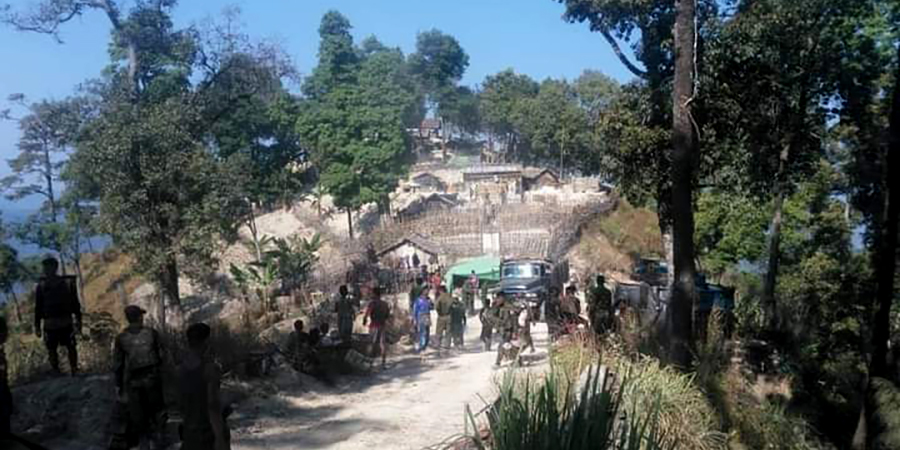 သံတောင်ကြီး-ဘောဂလိလမ်းတွင် KNU နှင့် အကြမ်းဖက်စစ်ကောင်စီတပ် တိုက်ပွဲဖြစ်