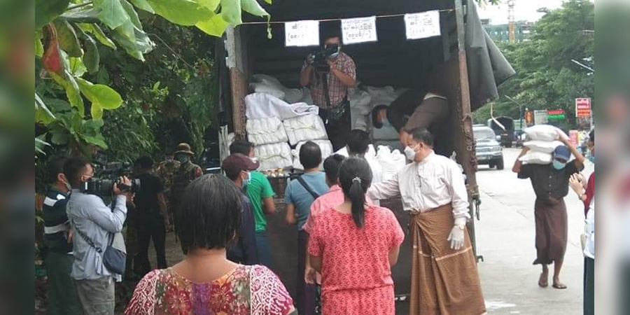 ကုန်ဈေးနှုန်းများ ကျဆင်းမည်ဟု စစ်ကောင်စီခန့် ရန်ကုန်တိုင်းဝန်ကြီးချုပ်ဆိုသူပြော