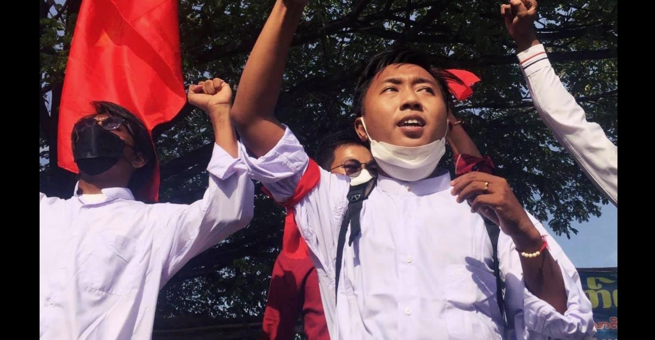 မန္တလေးက ဆန္ဒပြသပိတ်ခေါင်းဆောင် ၁ ဦး ဖမ်းဆီးခံရ