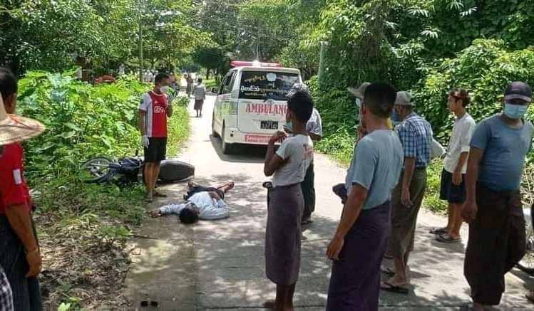 ဖျာပုံမြို့တွင် အမျိုးသား ၁ ဦး သေနတ်ဖြင့် အနီးကပ် ပစ်သတ်ခံရ