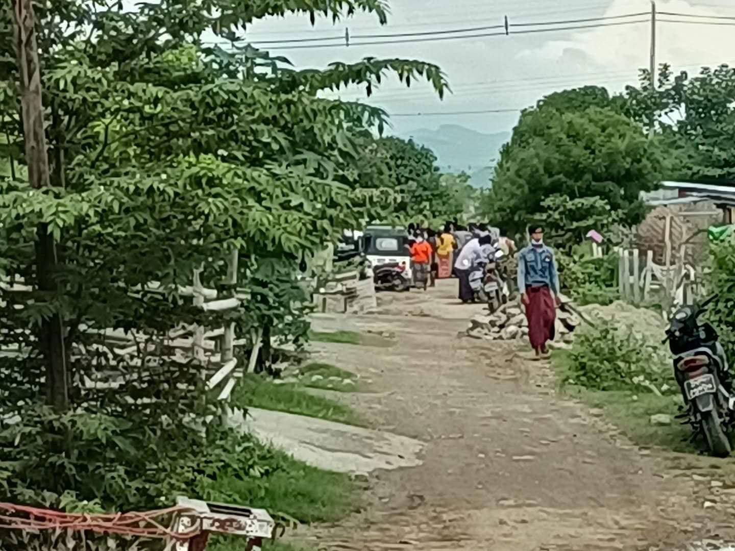 ချမ်းမြသာစည်မြို့နယ်၌ ဗုံးပေါက်၊ လူ ၄  ဦးခန့် ဒဏ်ရာရ