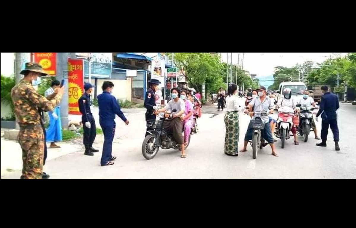 မန္တလေးက ပိတ်ဆို့ စစ်ဆေးမှုများတွင် ပါဝင်မည်မဟုတ်ဟု အရန်မီးသတ်တပ်ဖွဲ့ဝင်များပြော