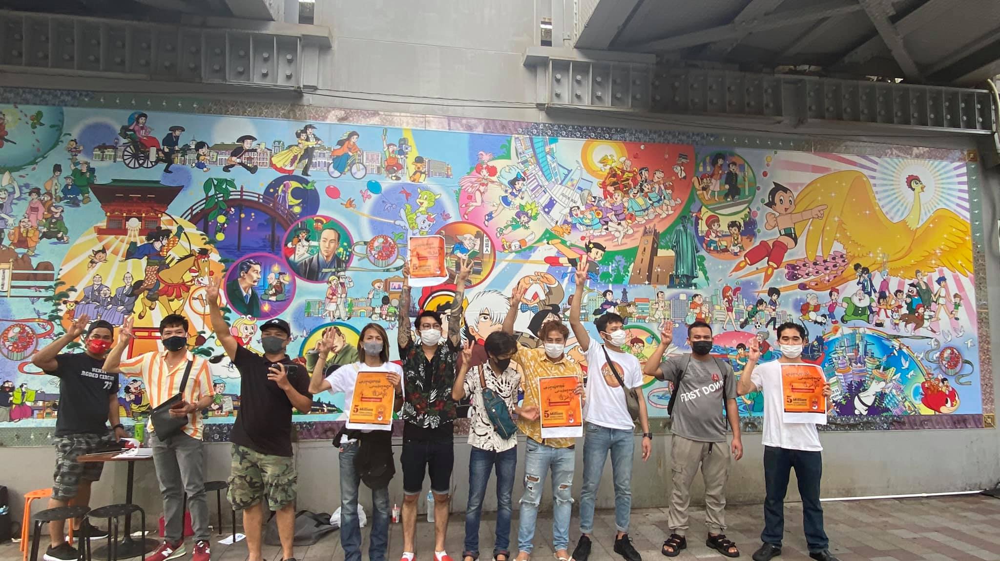 တော်လှန်ရေးအတွက် Raffle Ticket အရောင်းကမ်ပိန်း ဂျပန်တွင် အရှိန်မြှင့်