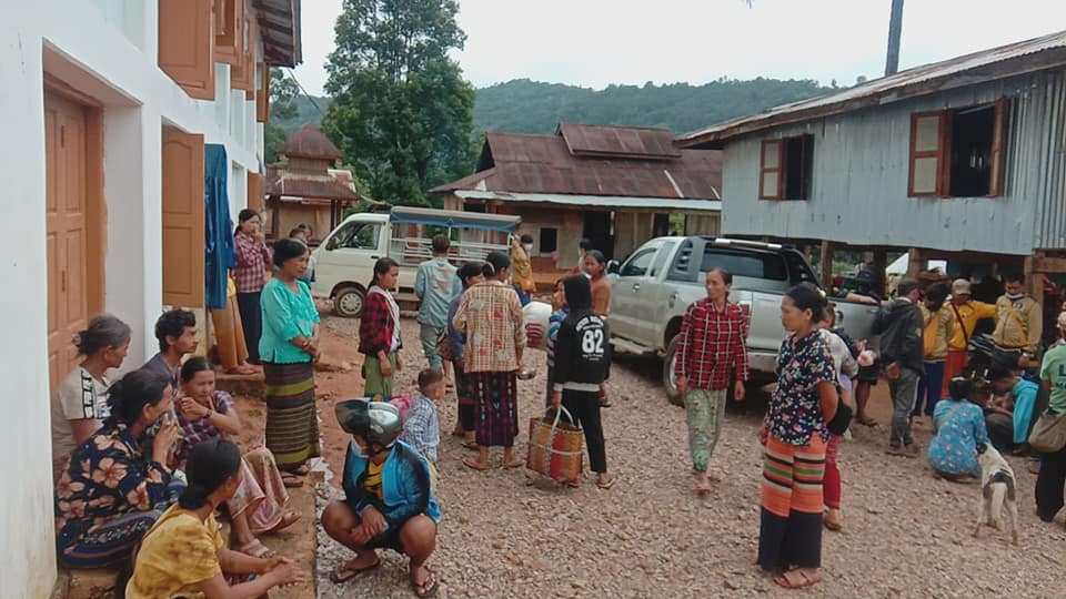 ကျောက်မဲတွင် တိုက်ပွဲဖြစ်၊  ရွာသား  ၂ ဦး ကျည်ထိမှန်၊ ၆၀၀ ကျော်ထွက်‌ပြေး