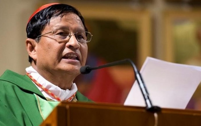 စစ်ခေါင်းဆောင်များ တာဝန်ပျက်ကွက်နေဟု ကာဒီနယ်ချားလ်စ်မောင်ဘိုဝေဖန်