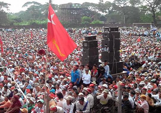 သာယာ၀တီခရိုင္ ဖြဲ့စည္းပံုျပင္ဆင္ေရးဆြဲေရး ဆနၵရယူပြဲ (ဓာတ္ပံု)