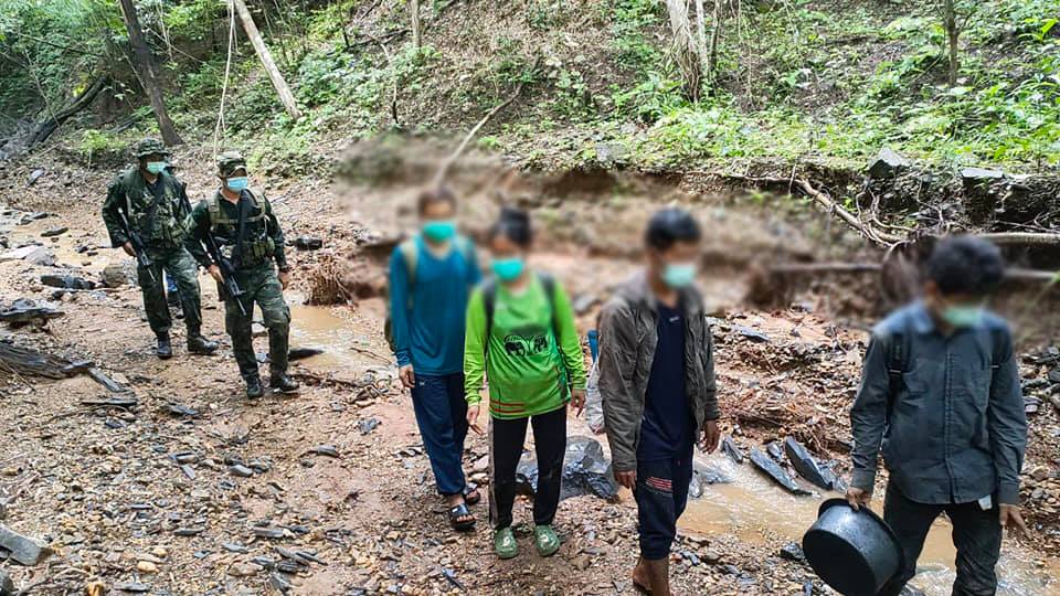 ထိုင်းနိုင်ငံသို့  တရားမဝင် ဝင်လာသည့် ရွှေ့ပြောင်းမြန်မာလုပ်သား ၂၄ ဦး ဖမ်းဆီးခံရ