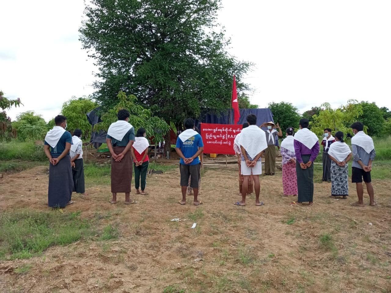 အာဏာရှင်စနစ်တိုက်ဖျက်ရေးပြည်သူ့တပ်ဖွဲ့ (PAFD)၏ ဆေးတပ်သင်တန်းဆင်း
