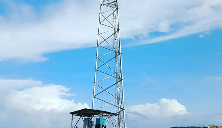 ကျောက်ပန်းတောင်းမြို့နယ်တွင် Mytel တာဝါတိုင်တစ်ခုကို ဖောက်ခွဲဖျက်ဆီး