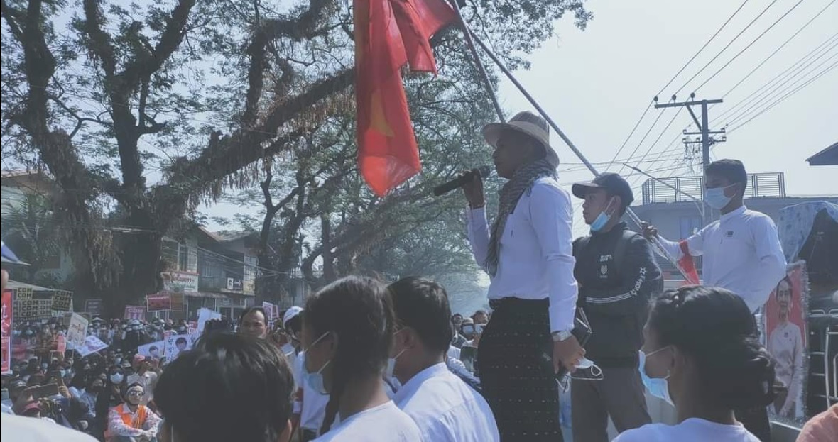 ကလေးတက္ကသိုလ်ကျောင်းသားများသမဂ္ဂဥက္ကဋ္ဌဟောင်း  ကိုလှမျိုးထွဋ် ကျဆုံး