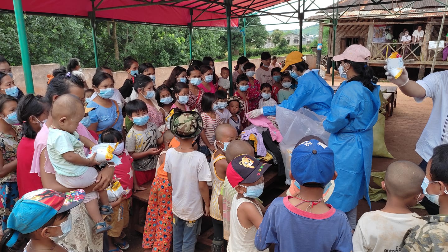 ကျောက်မဲမြို့နယ်တွင် စစ်ဘေးရှောင် ၃၄ ဦး ကိုဗစ်-၁၉ ရောဂါကူးစက်ခံရ