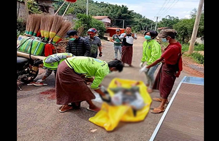 ပန်ဆိုင်း၊ မန်မိုင်ရွာတွင် ဈေးသည်တစ်ဦး ပစ်သတ်ခံရ