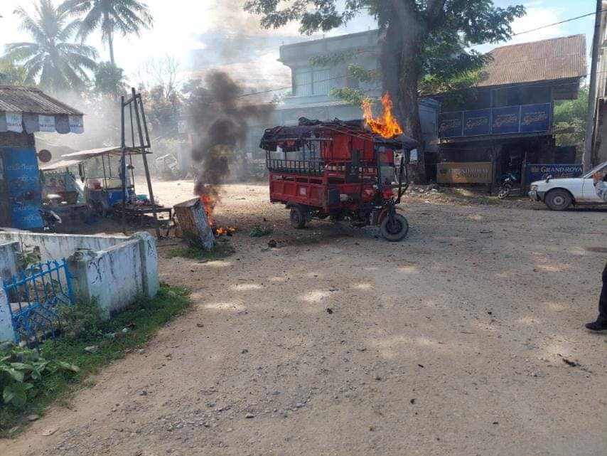 မိုးမောက်မြို့တွင် မိုင်းပေါက်ကွဲပြီး စစ်ကောင်စီတပ်သား ၃ ဦး ဒဏ်ရာပြင်းထန်