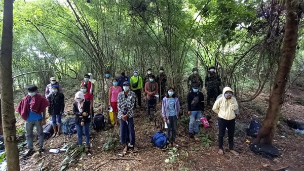 ကန်ကျနပူရီခရိုင်တွင် မြန်မာ ၂၂ ဦး ပိတ်ဆို့ဖမ်းဆီးခံရ၊ ၉ ဦး ထွက်ပြေးလွတ်မြောက်