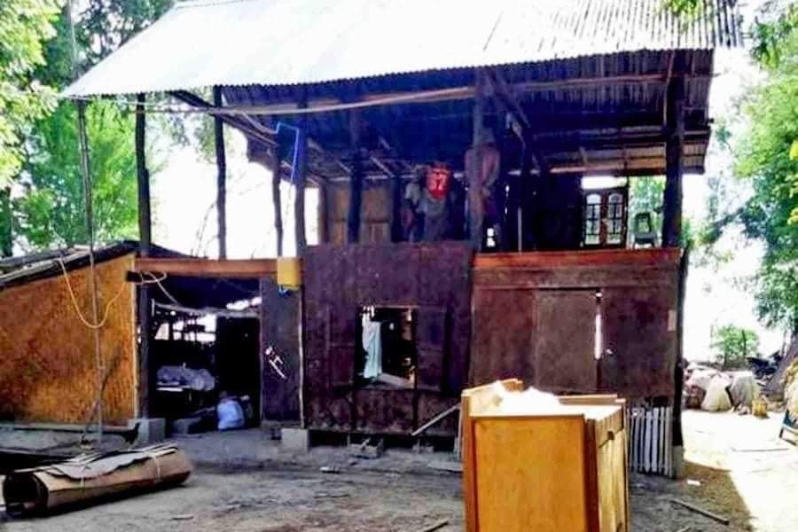 ပွင့်ဖြူမြို့နယ်တွင် မုန်းချောင်းရေတိုက်စားပြီး ကမ်းပါးပြိုကျသဖြင့် နေအိမ်အချို့ရွေ့ပြောင်း