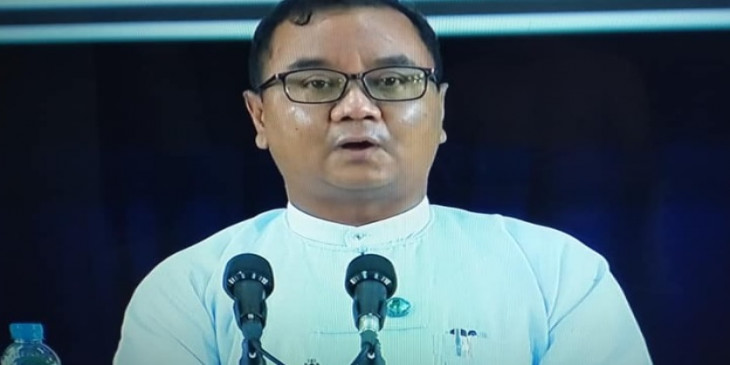 ကိုဗစ်ပထမလှိုင်းကတည်းက တိုင်းပြည်စီးပွားရေးကျဆင်းနေခြင်းဖြစ်ဟု ဗိုလ်ချုပ်ဇော်မင်းထွန်းပြော